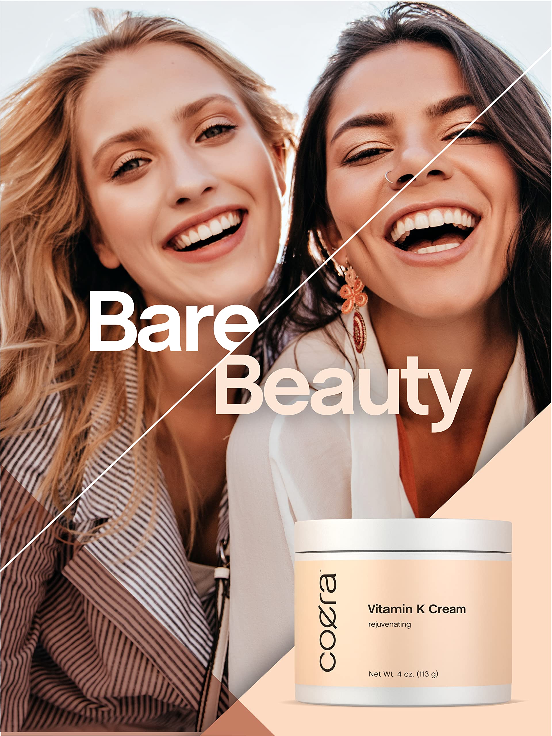 Coera Vitamin K Cream 4 oz | Premium Formula for Bruises, Spider Veins, Dark Circles, Broken Capillaries, Eyes, and Face | Paraben and SLS Free - Image 7