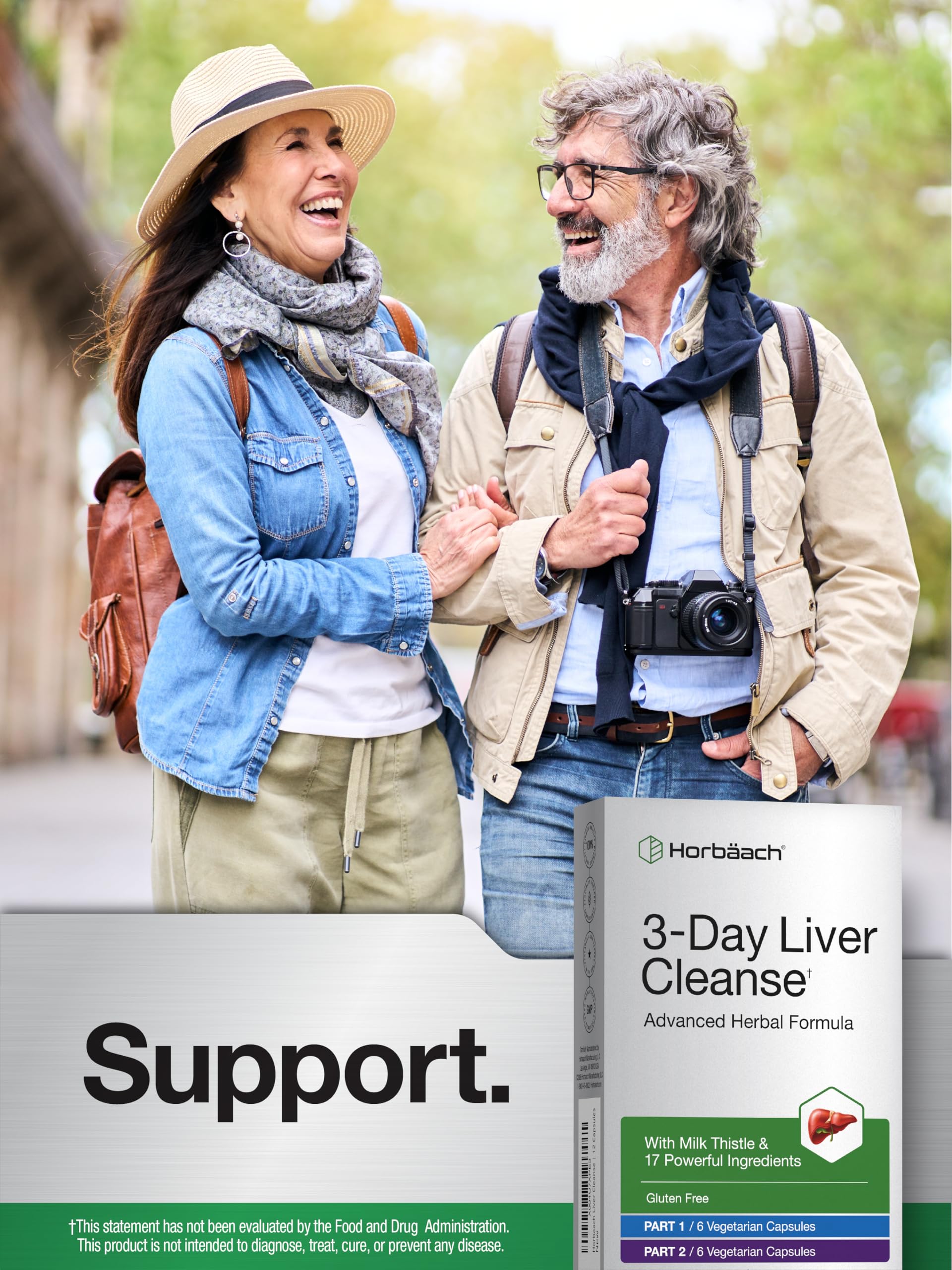 Horbäach 3-Day Liver Cleanse | 12 Capsules | with Milk Thistle | Advanced Herbal Formula | Vegetarian, Non-GMO, Gluten Free Supplement - Image 5