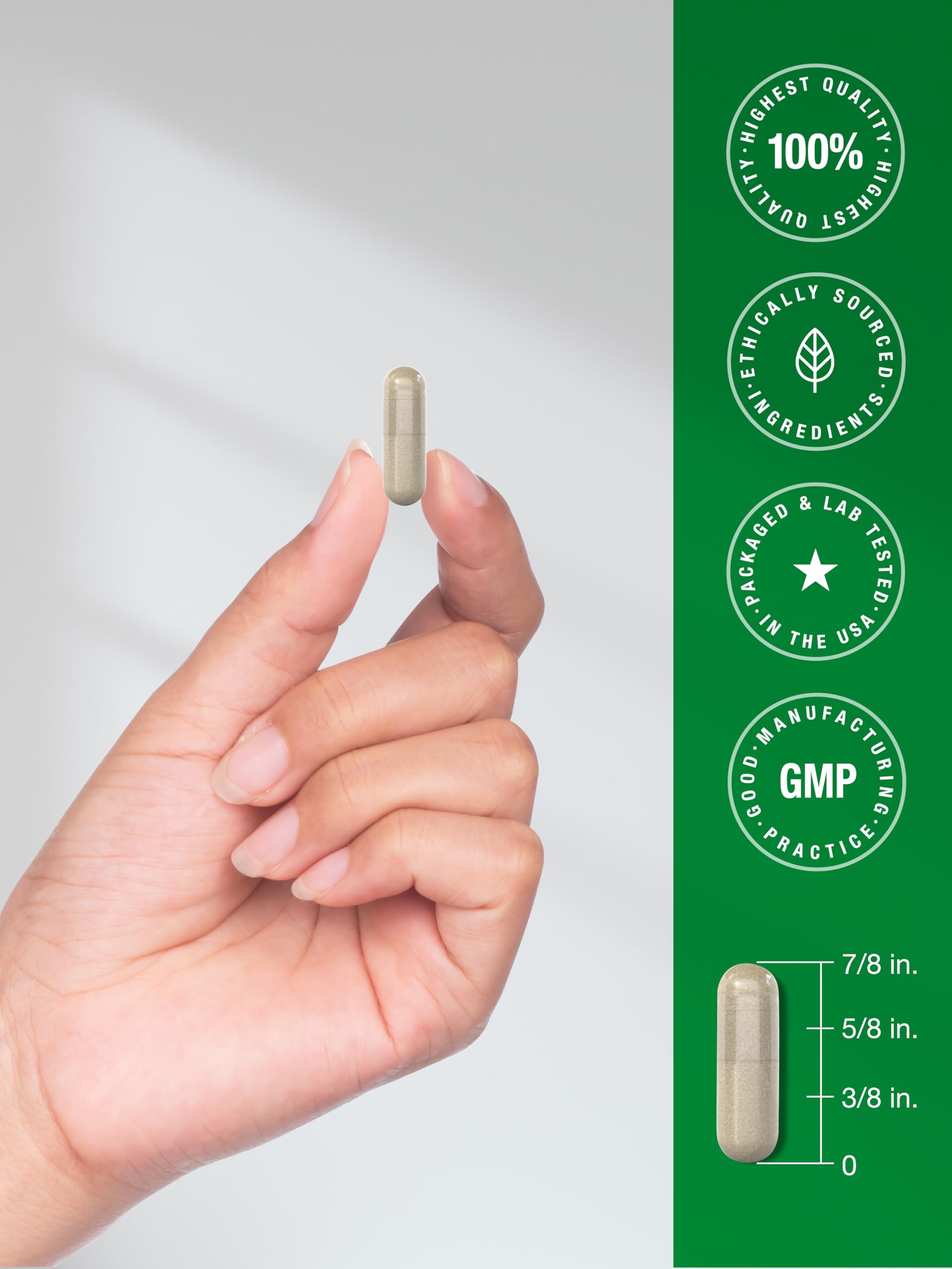 Horbäach Ashwagandha and Magnesium Glycinate | 120 Vegan Capsules | Support Supplement for Stress | Non-GMO, Gluten Free - Image 7