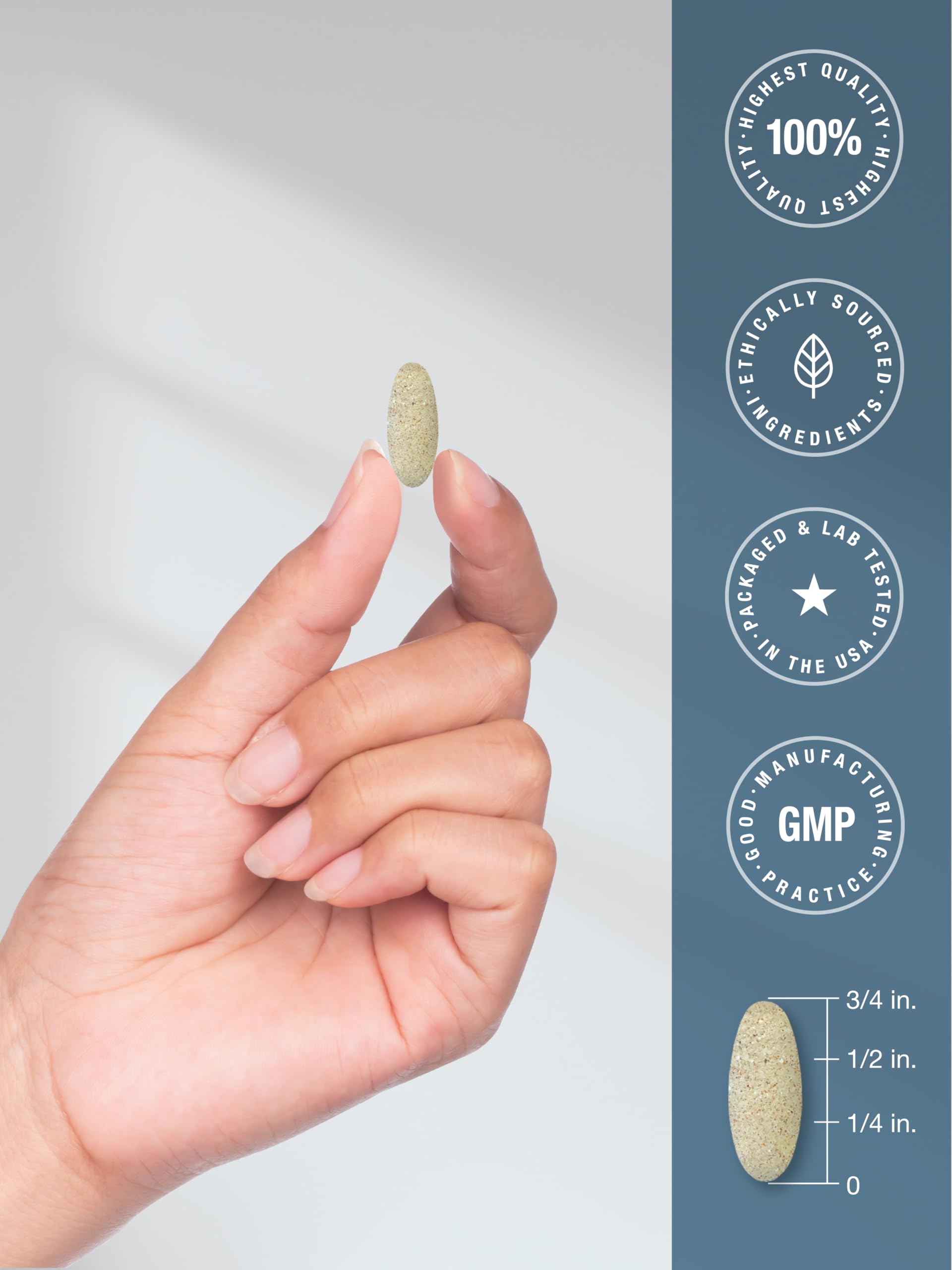 Horbäach Calcium Citrate with Vitamin D3 & Boron | 150 Tablets | Supplement for Men and Women | Vegan, Non-GMO, Gluten Free - Image 7