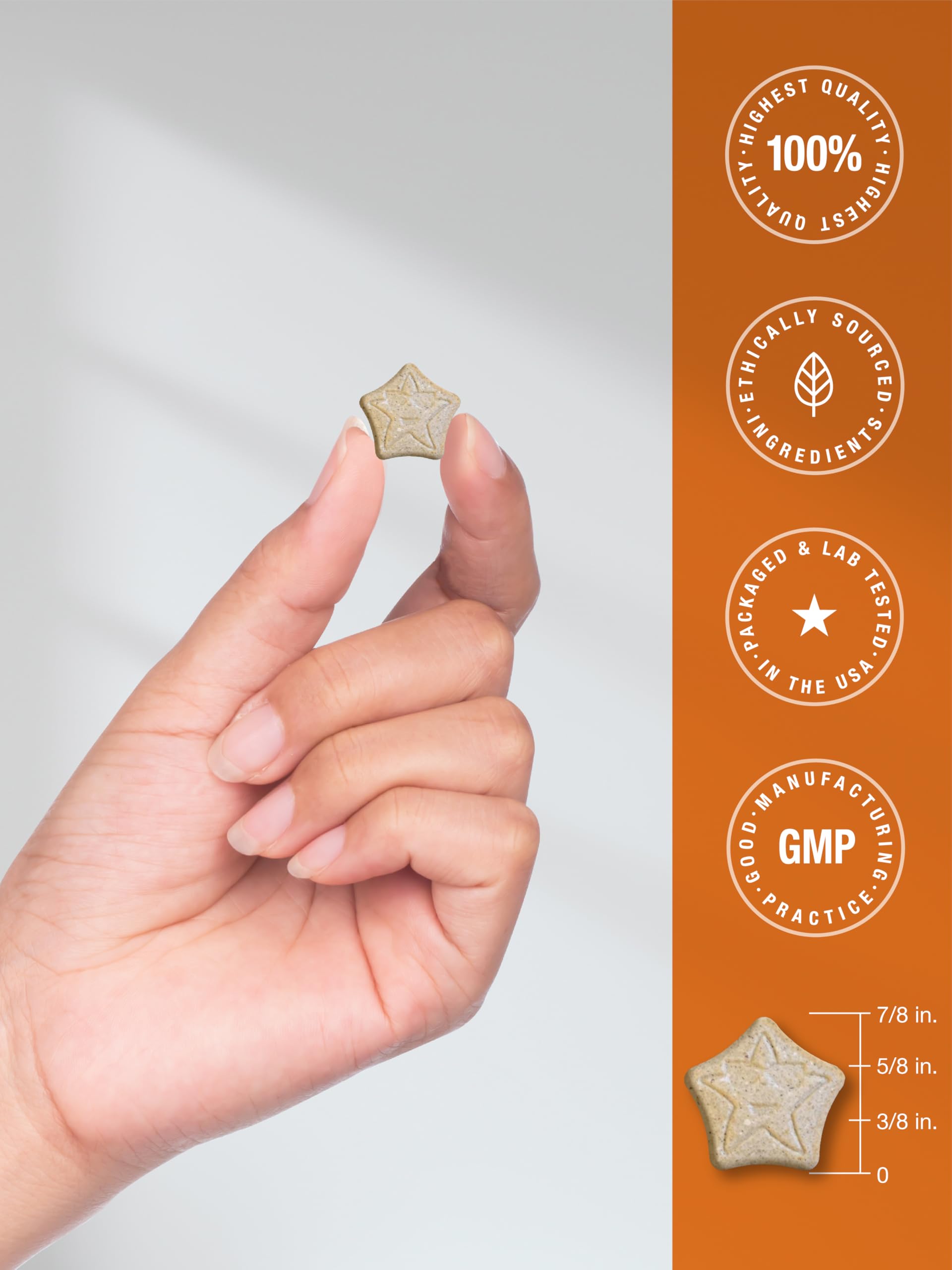 Horbäach Kids Multivitamin with Probiotics | 100 Chewable Tablets | Fruit Punch Flavor | Vegetarian, Non-GMO, Gluten Free Children's Supplement - Image 7