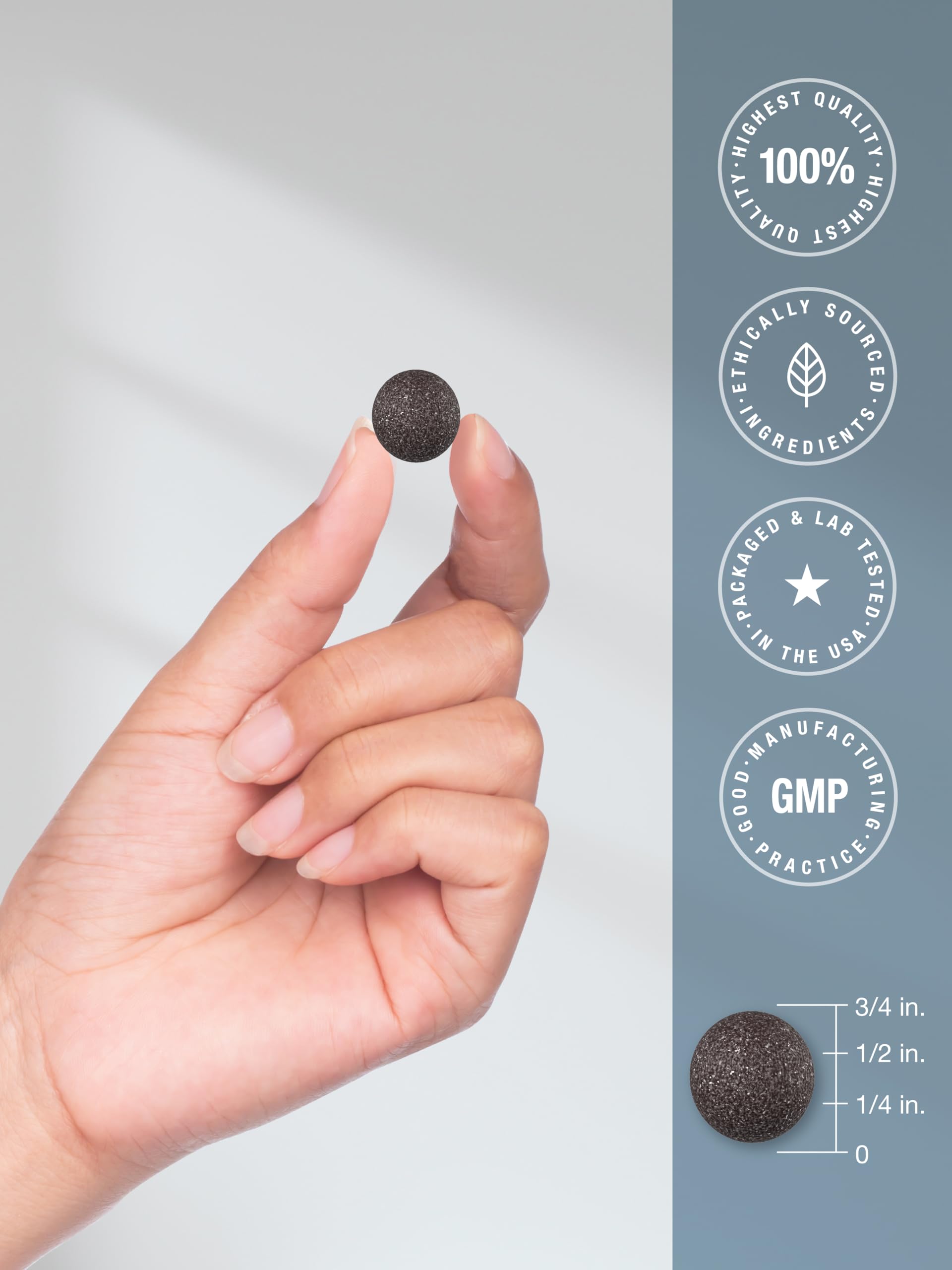 Horbäach Magnesium Glycinate Gummies | 60 Count | Sour Grape Flavor | High Absorption | Vegan, Non-GMO, Gluten Free - Image 7