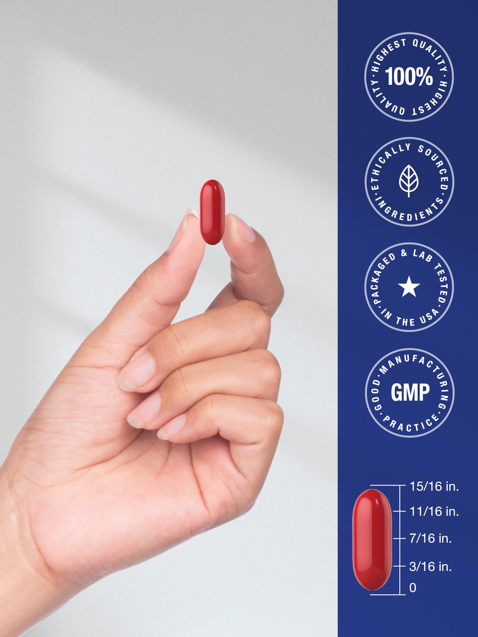 Horbäach Memory IQ Brain Support Supplement | 60 Softgels | Focus 7 Memory Ultimate Support | Non-GMO, Gluten Free Formula - Image 7