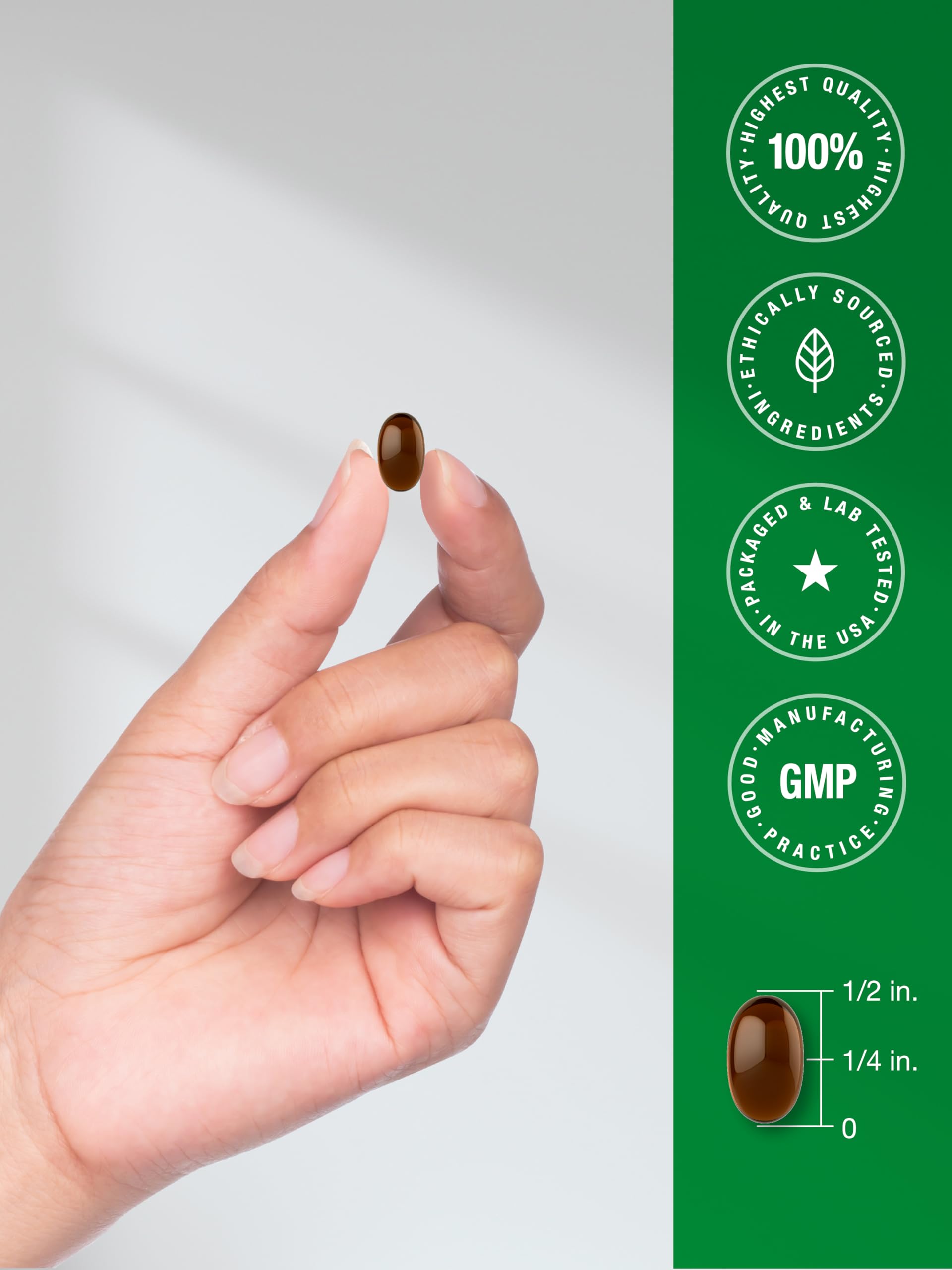 Horbäach Oil of Oregano with Blackseed Oil Softgels | 90 Pills | Naturally Occurring Carvacrol & Thymoquinone | Non-GMO, Gluten Free Supplement - Image 7