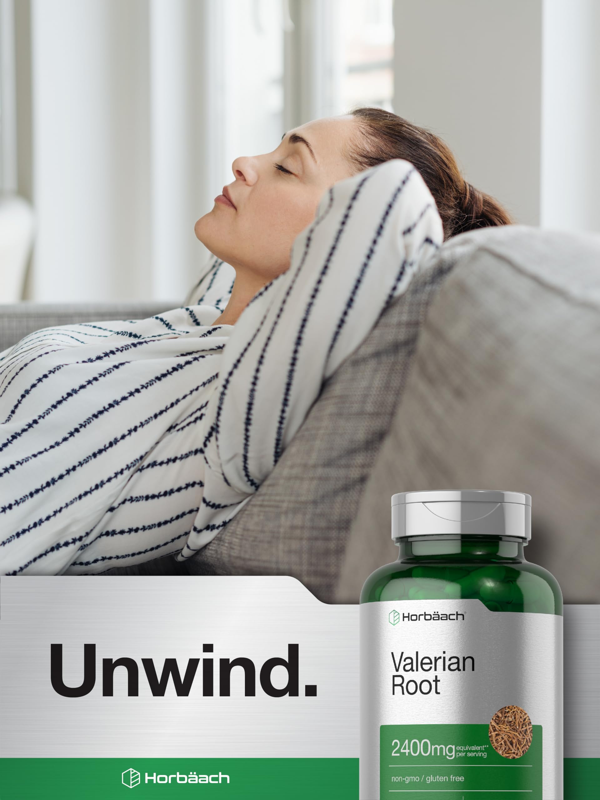 Horbäach Valerian Root Capsules | 150 Count | Extract Supplement | Non-GMO, Gluten Free - Image 7